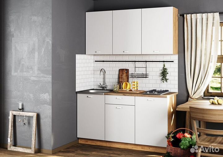 Кухонный гарнитур Дана 1.0 м 1.2 м 1.5 м