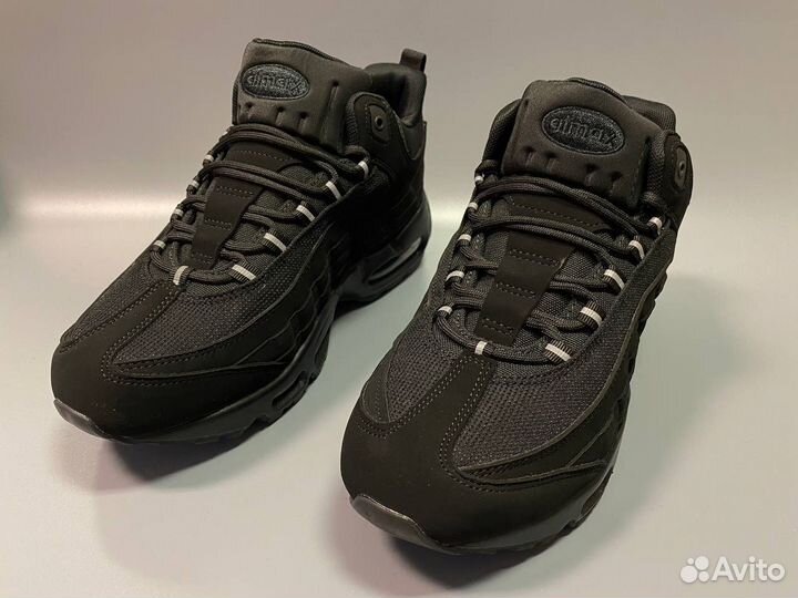 Кроссовки nike air max 95 зимние с мехом