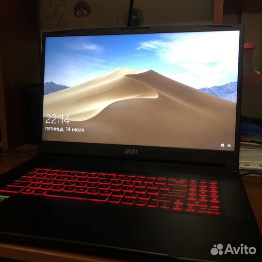 Игровой ноутбук MSI
