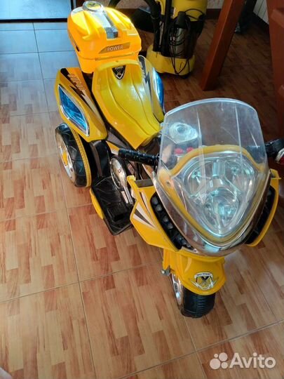 Детский мотоцикл на аккумуляторе