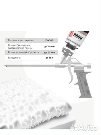 Полиуретановая монтажная пена kudo proff 65+