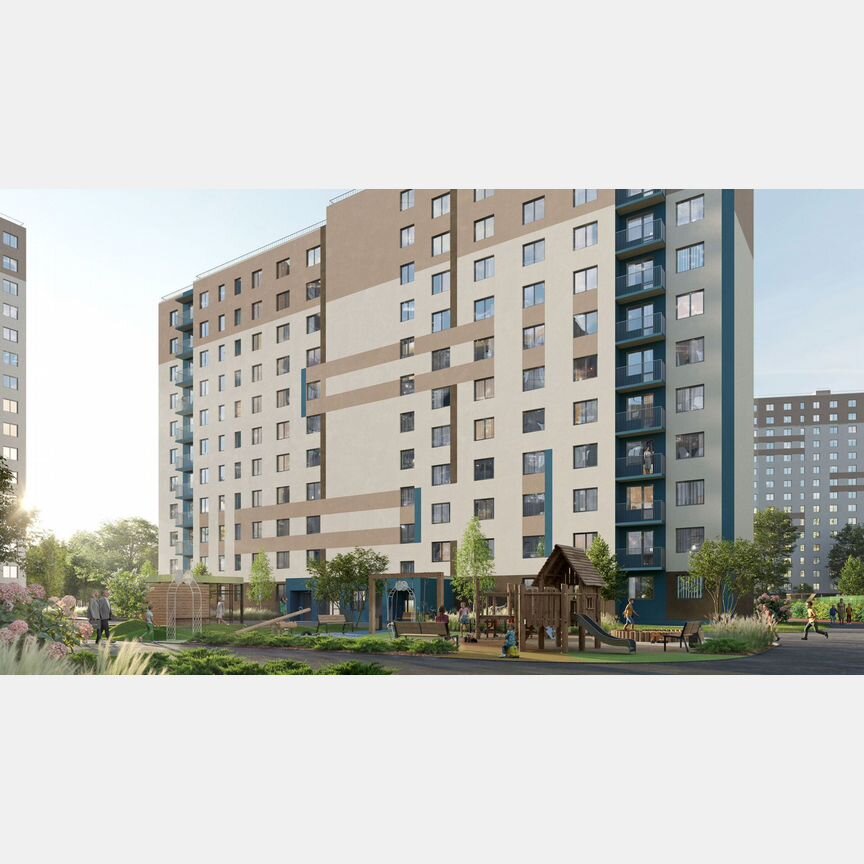 1-к. квартира, 30,9 м², 10/16 эт.