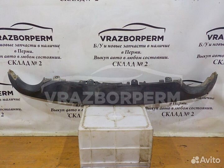 Спойлер бампера Hyundai Santa Fe