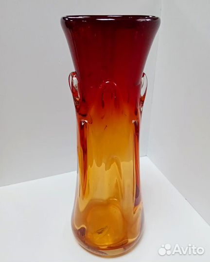 Ваза цветное стекло