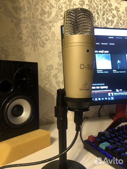 Микрофон behringer c1u