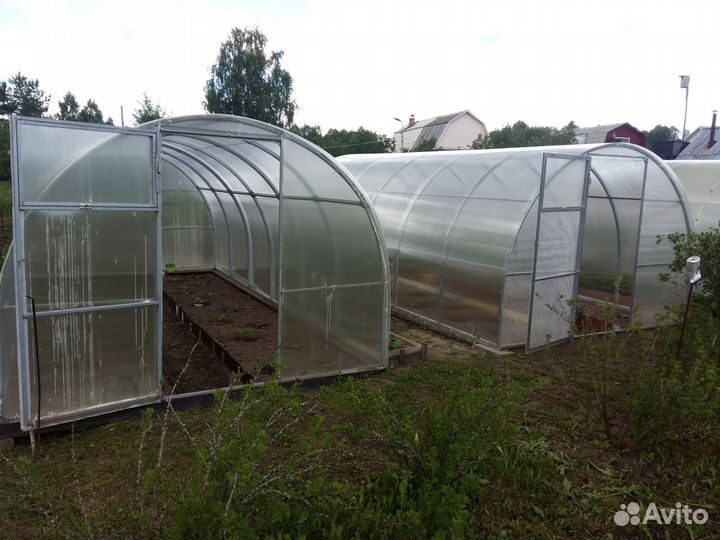 Теплицы из поликарбоната усиленные