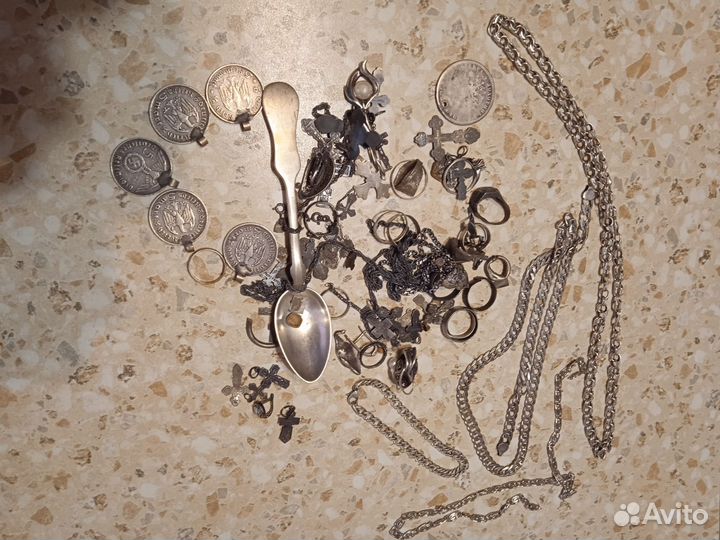 Серебро лом