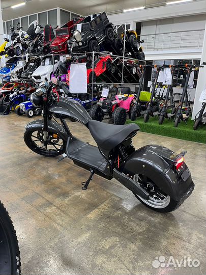 Электроскутер ikingi Harley 60v 30ah 4000W