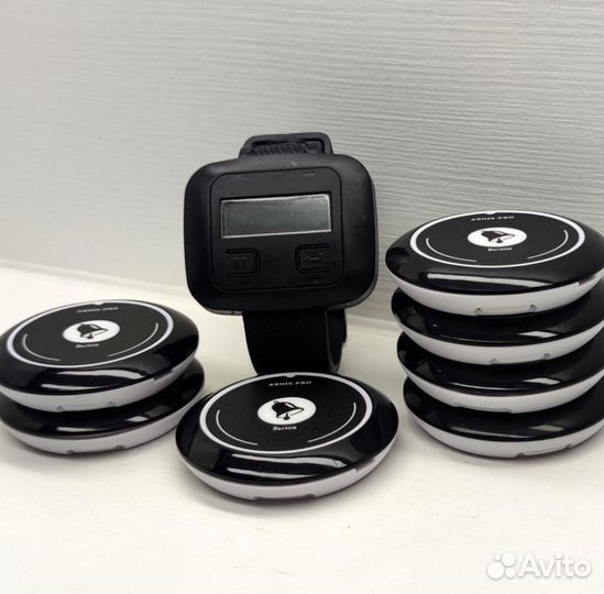 Система - кнопка вызова официанта и табло