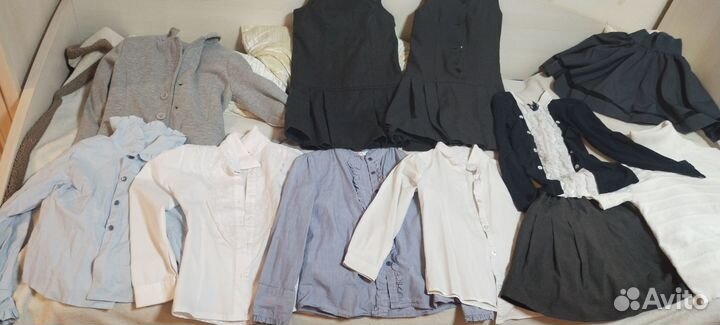 Школьная форма, рубашки, сарафаны, пиджак