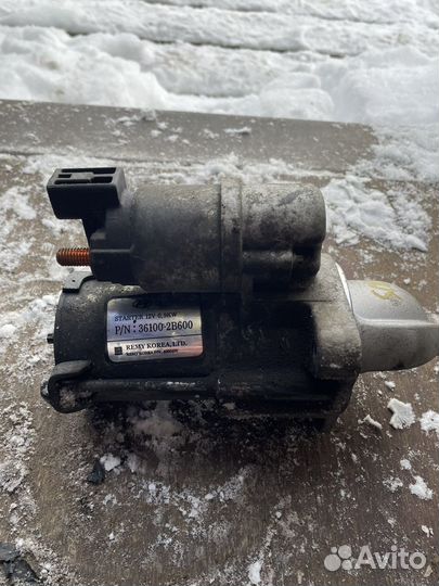 Стартер hyundai solaris kia rio 3