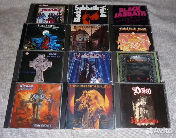 Cd Black Sabbath,Ozzy Ozbourne,DIO