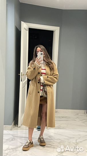 12 storeez пальто с руковом реглан