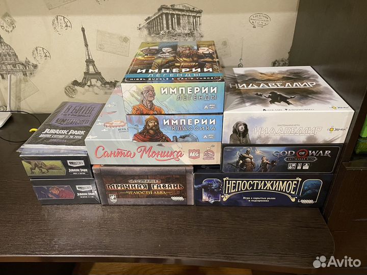Настольные игры в ассортименты