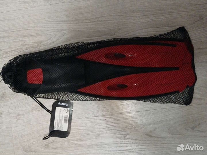 Новые ласты с чехлом размер 38-39