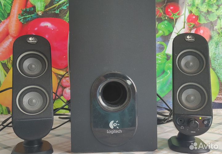 Колонки + Сабвуфер Logitech X-530