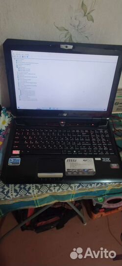 Ноутбук msi