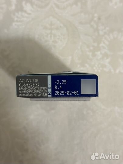 Контактные линзы acuvue