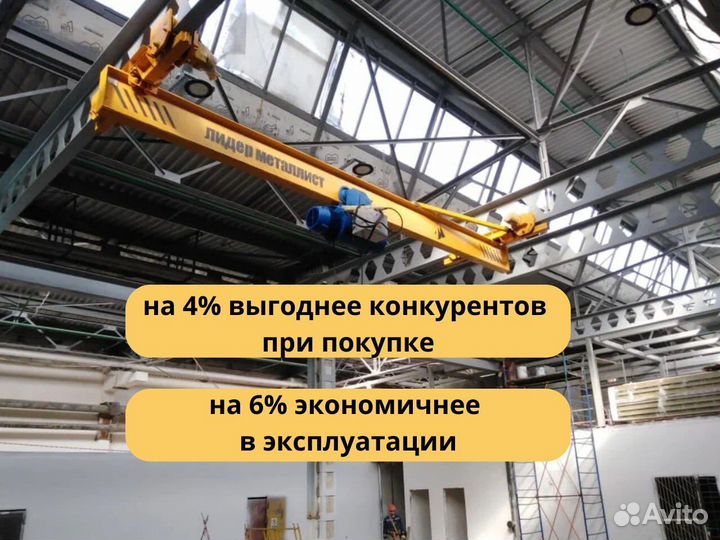 Кран балка не бу опорная 5т