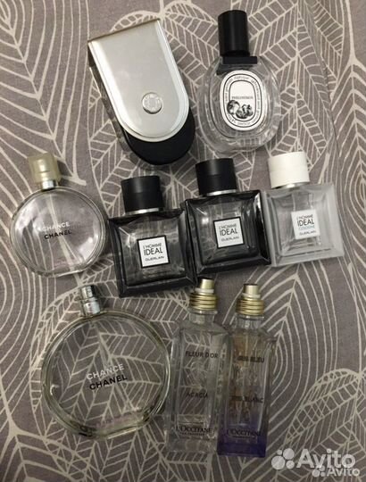 Пустые флаконы от духов