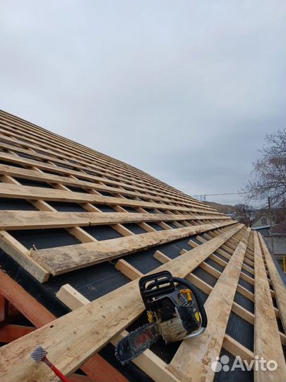 Крыша кровельные работы