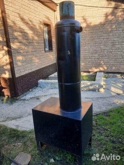 Дровяной котел и батареи