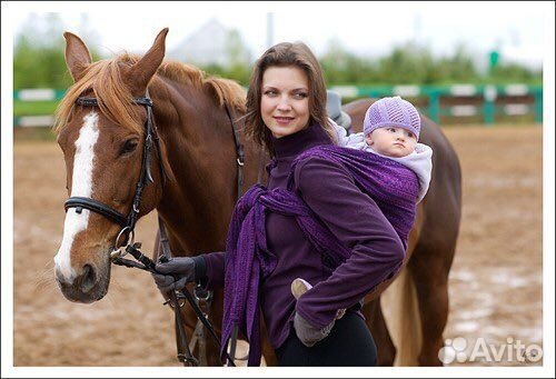 Слинг-шарф Ellevill Zara Aubergin