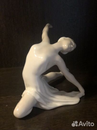 Фарфоровая статуэтка балерина лфз
