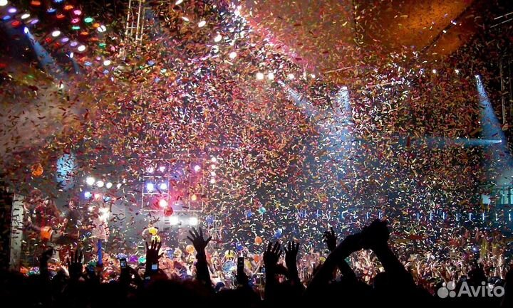 Залп из конфетти/запуск конфети корпоратив