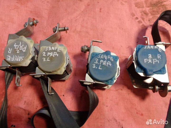 Huyndai Santa Fe Ремни безопасности 2-3 ряд