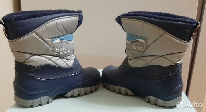 Сапоги резиновые на войлоке р.25