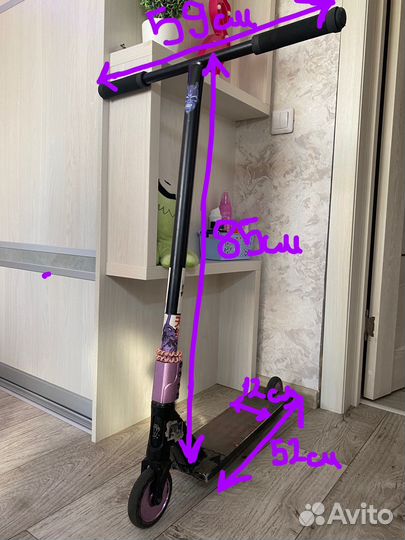 Трюковой самокат vokul solo