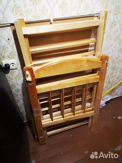 Бронь до пн. Детская кровать для новорожденных бу