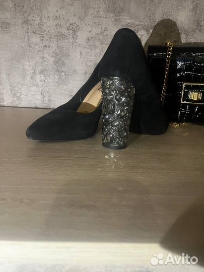 Туфли женские 39 размер натуральная замша
