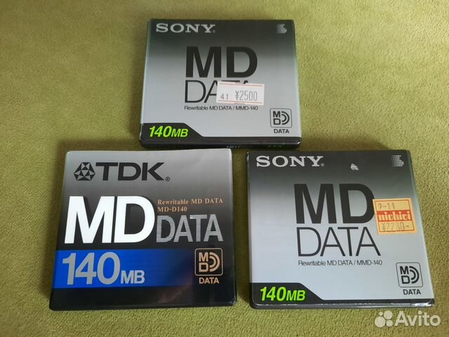 MD data disc Sony/TDK купить в Санкт-Петербурге по низкой цене с ...