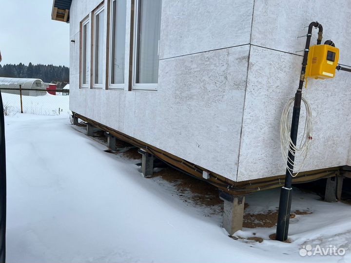 Подъем домов замена венцов
