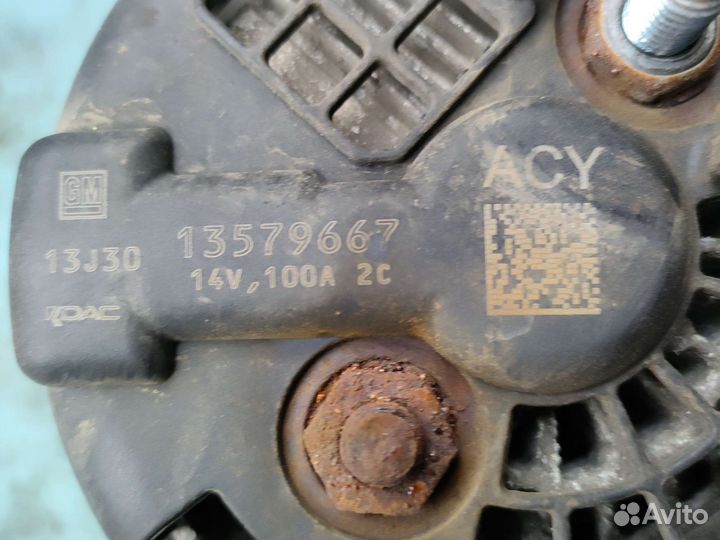 Шевроле авео т300 генератор