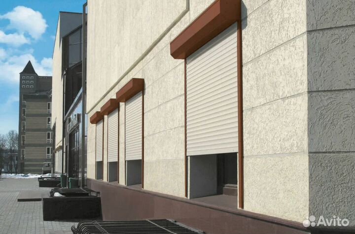 Рольставни на двери