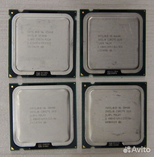 Процессоры Socket 775