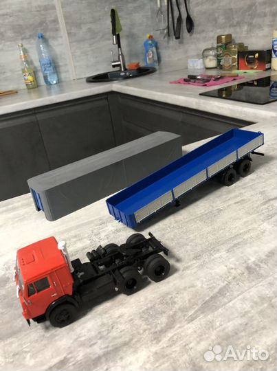 Камаз 54112 диагостини с полуприцепом