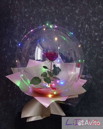 Роза в шаре