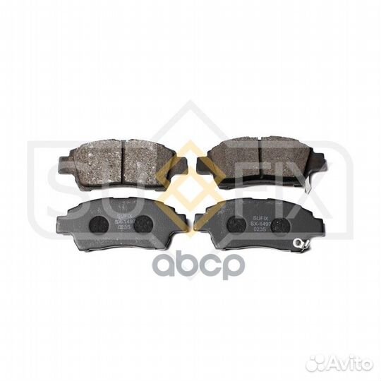 Колодки тормозные дисковые перед прав/лев S