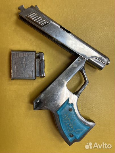 Зажигалка в виде пистолета