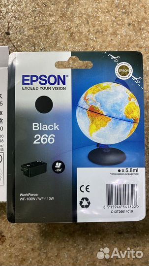Продам картридж Epson Black 266