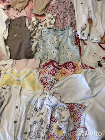 Детские вещи для новорожденных (0-3 мес. пакетом