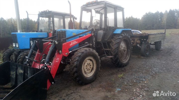 Трактор МТЗ (Беларус) 82.1 с КУН, 1986