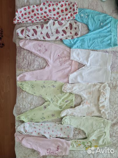 Вещи для девочки 62-68 размера