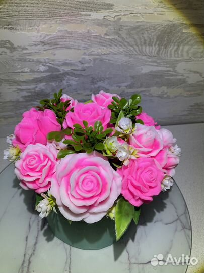 Букет из мыла