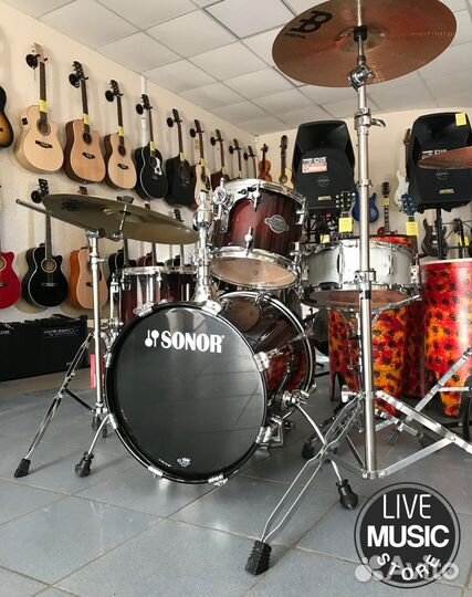 Профессиональная Барабанная Установка Sonor