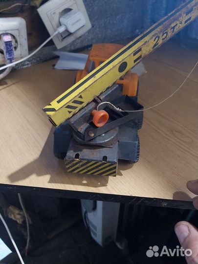 Автокран игрушка СССР